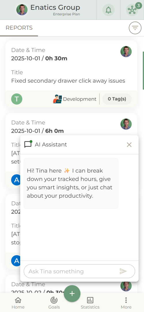 TimeCity AI Assistant
